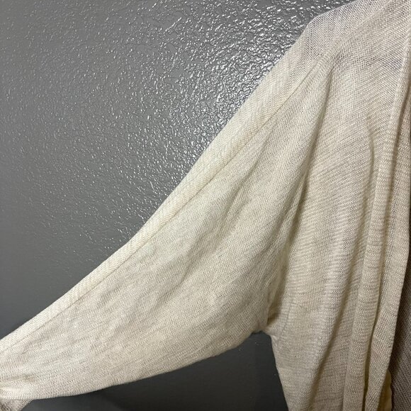 Route 66 Elegant Cream Lightweight Cardigan, Size XL - Picture 3 of 5